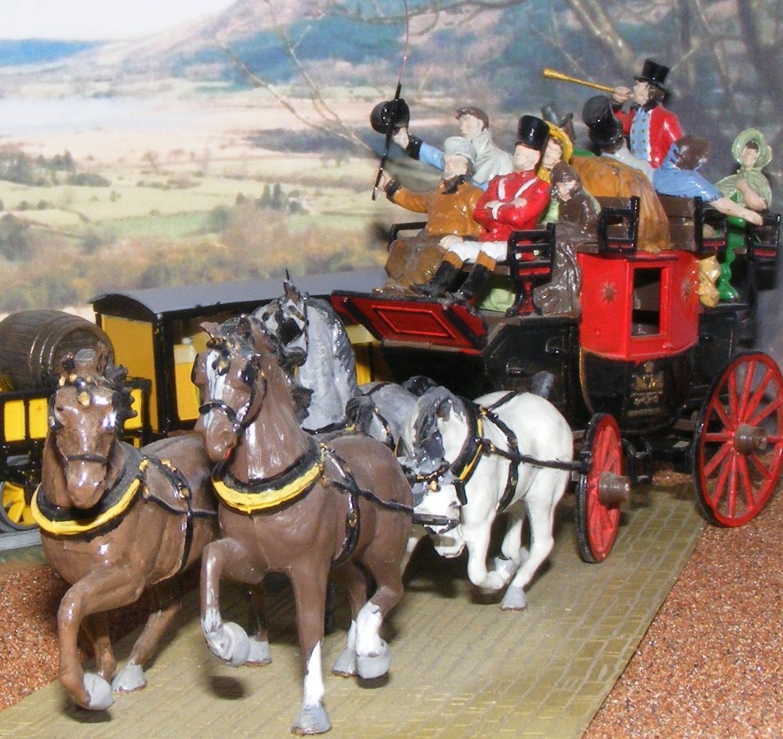 The 1827 Standard pattern mail coach